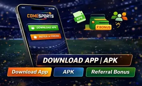 Download the app, unlock code COMEVIP, and enter ₹1 contests faster